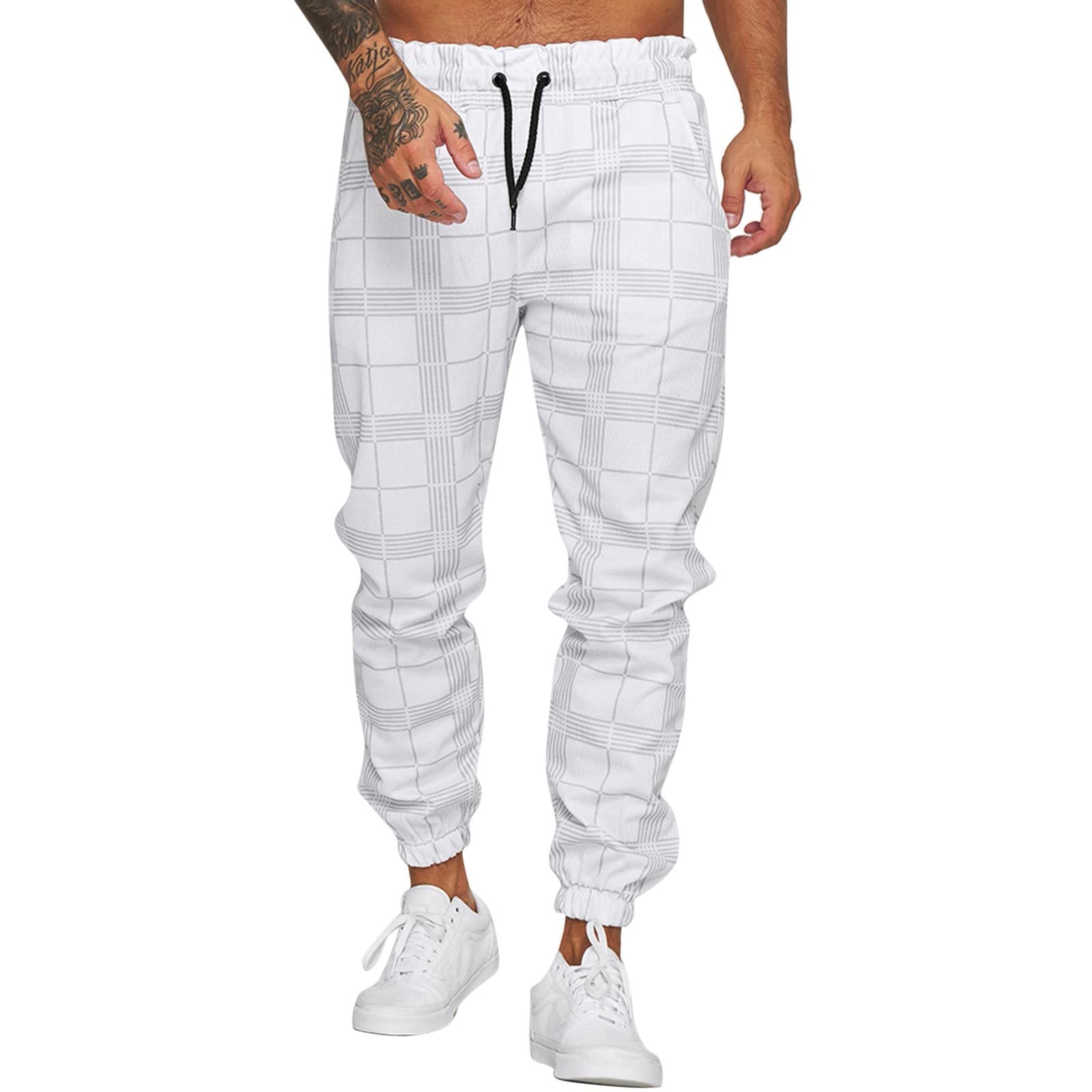 Pantalon décontracté masculin rayures solution idéale froid - 8