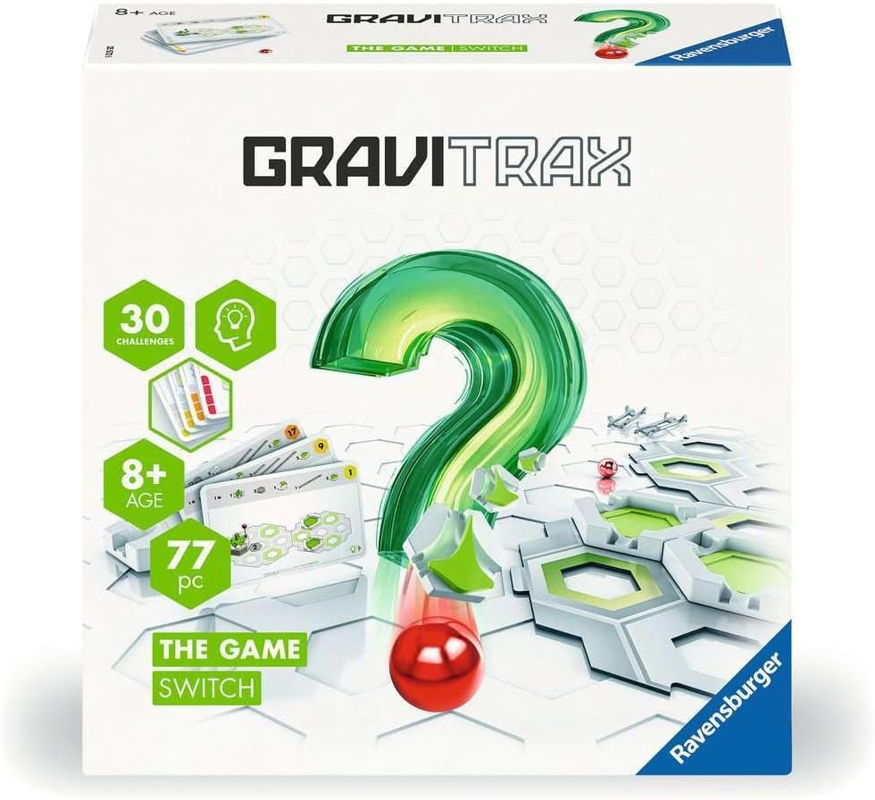 Ravensburger GraviTrax: The Game - Switch | Marble Run Meets Logic Puzzle| No Starter Set Needed | Ages 8+