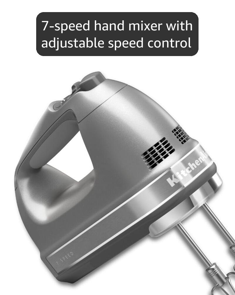 Amazon.com: KitchenAid 7-Speed Hand Mixer - KHM7210 - Contour