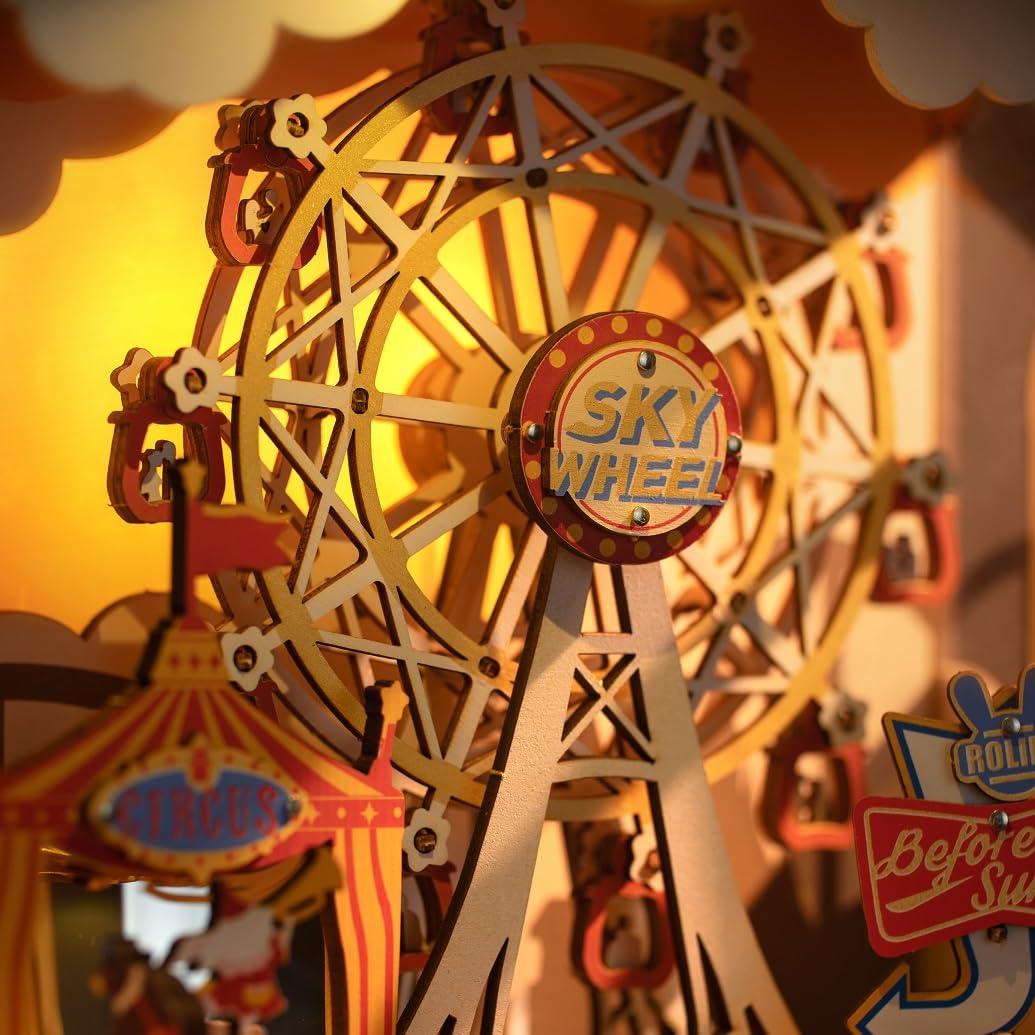 Amazon | つくるんです® あんしん 日本語説明書付 3D ウッドパズル