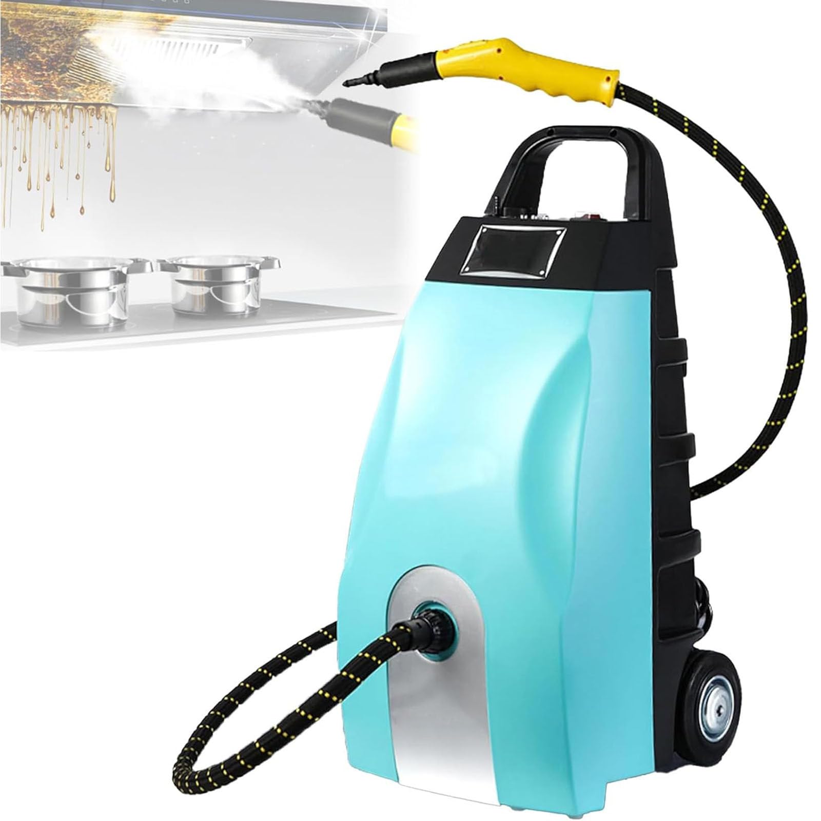 Rapid Heating Steam Cleaner Commercial High Pressure Steam Equipped with Safety Protection for Home Car Hotel AC Cleaning