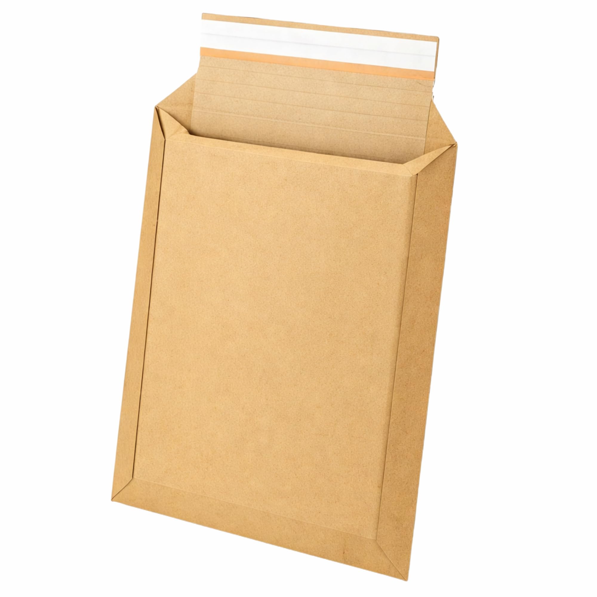 25 Sobres de Envío de Cartón Rígido A4+ 385 x 321 mm – Sobres de Cartón – Fuelle Expandible 70 mm, Cierre Autoadhesivo y Tira Abrefácil – Ideales para Libros, Catálogos y Documentos