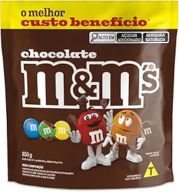 Chocolate M&M'S Ao Leite 850g