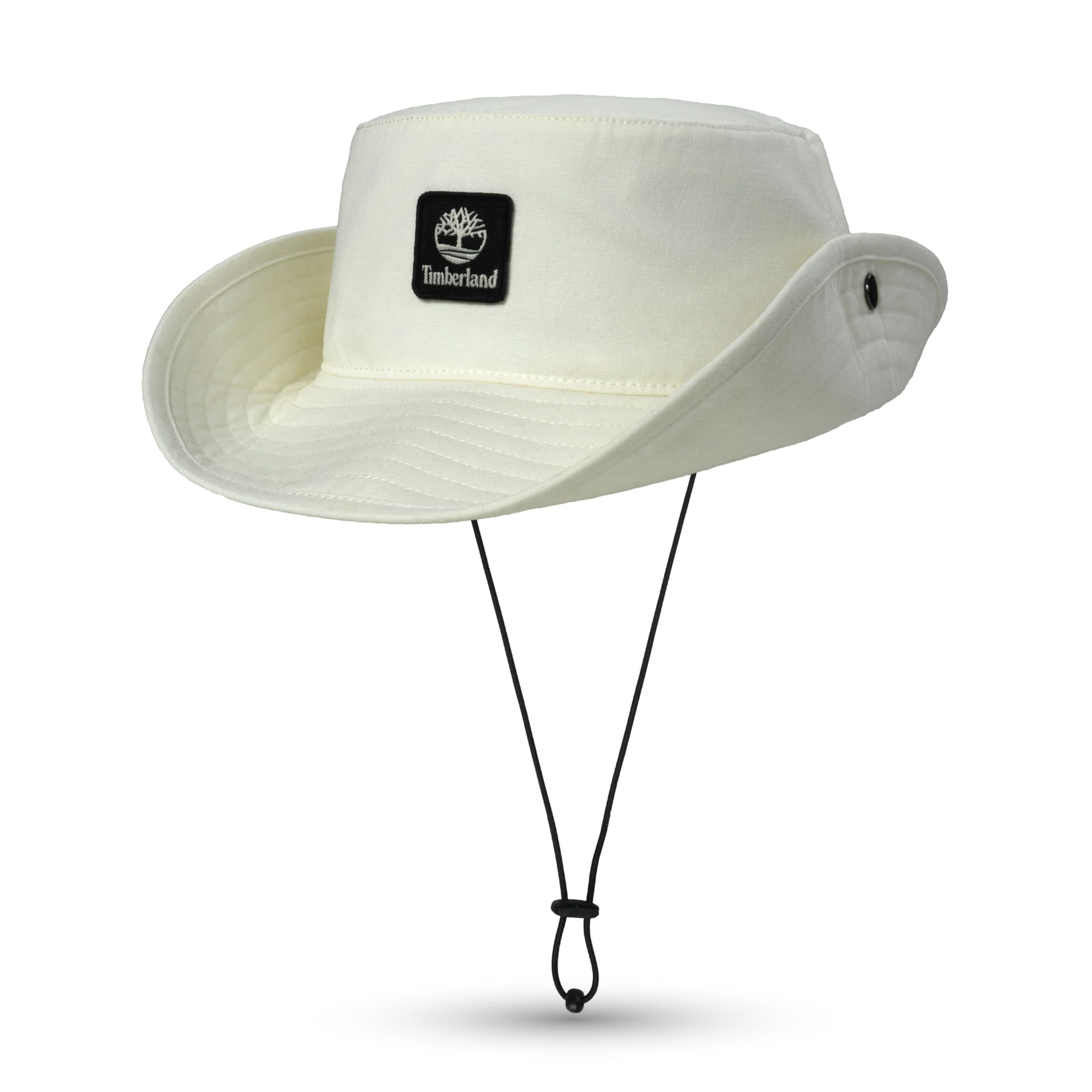 

                                                    Timberland Floppy White Bucket Hat for Men, Large/