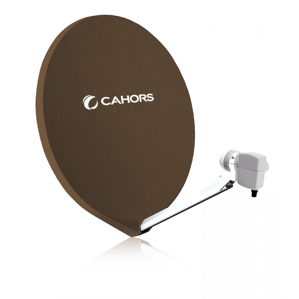 Cahors satelitarna SMC Fibre 70 CM HD brązowa antena kompozytowa SMC