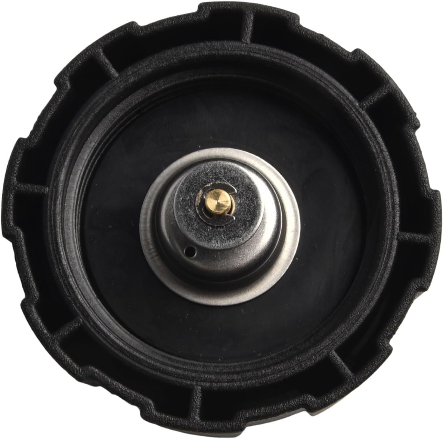 Fuel Tank Cap For Marine Outboard Engines, ABS Black Fuel Gas Tank Cover with Sealing Gasket, For 12L and 24L Boat Fuel Tanks
