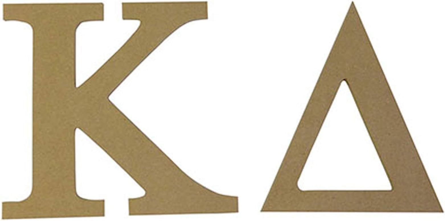 Desert CactusDesert Cactus Kappa Delta 7.5 Unfinished Wood Wooden Letter Set