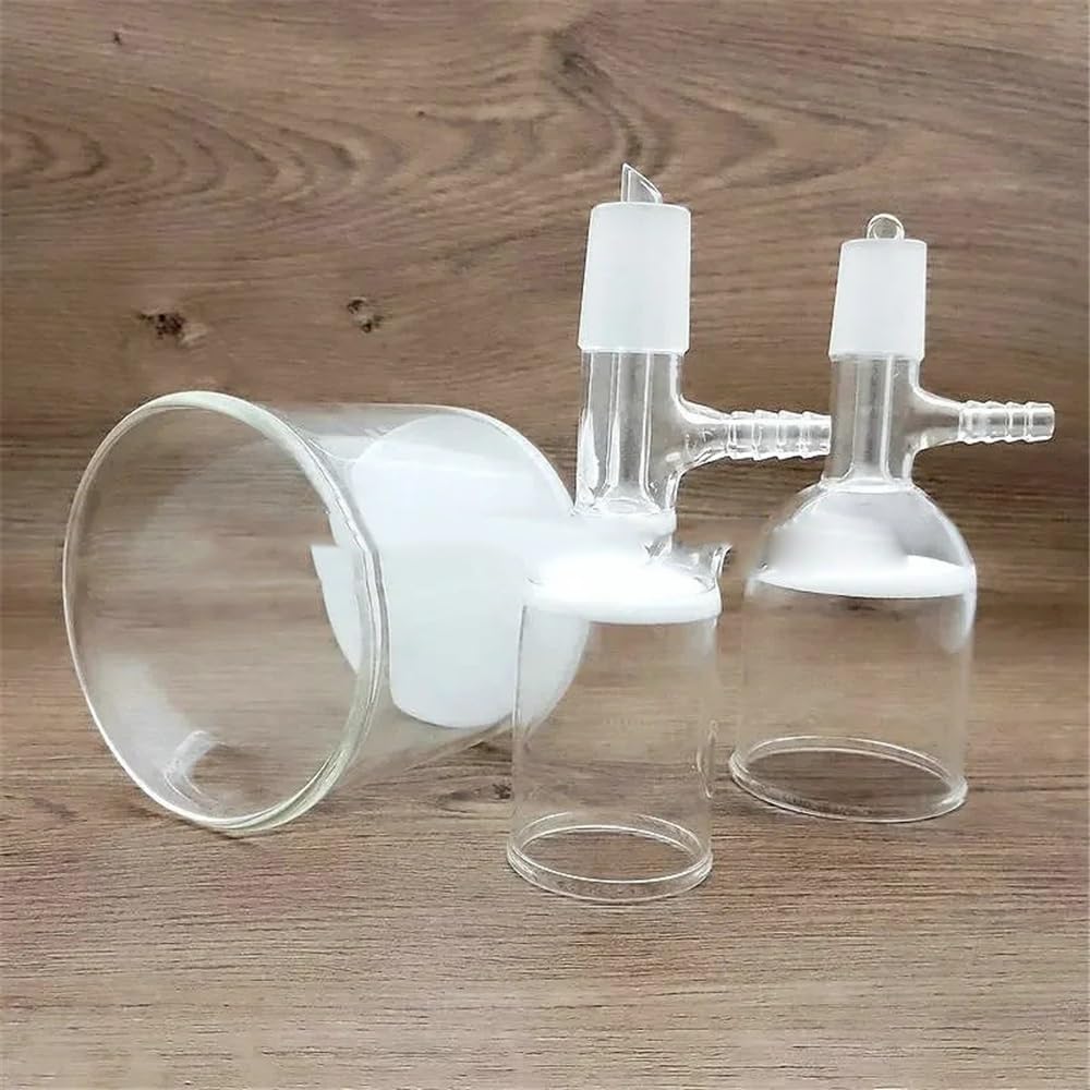 Instrumentos y Equipos de Laboratorio Embudo de vidrio de 30 ml a 1000 ml con tubo ramificado y núcleo de arena G3, junta n.° 19/24(1000ml joint No.29)