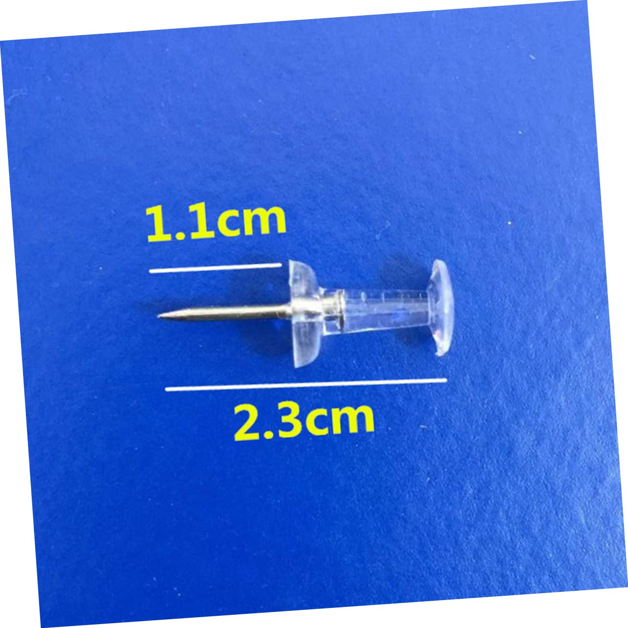 TEHAUX 2sets Position Pins Head For Planning Map Pins Cylinder Head...