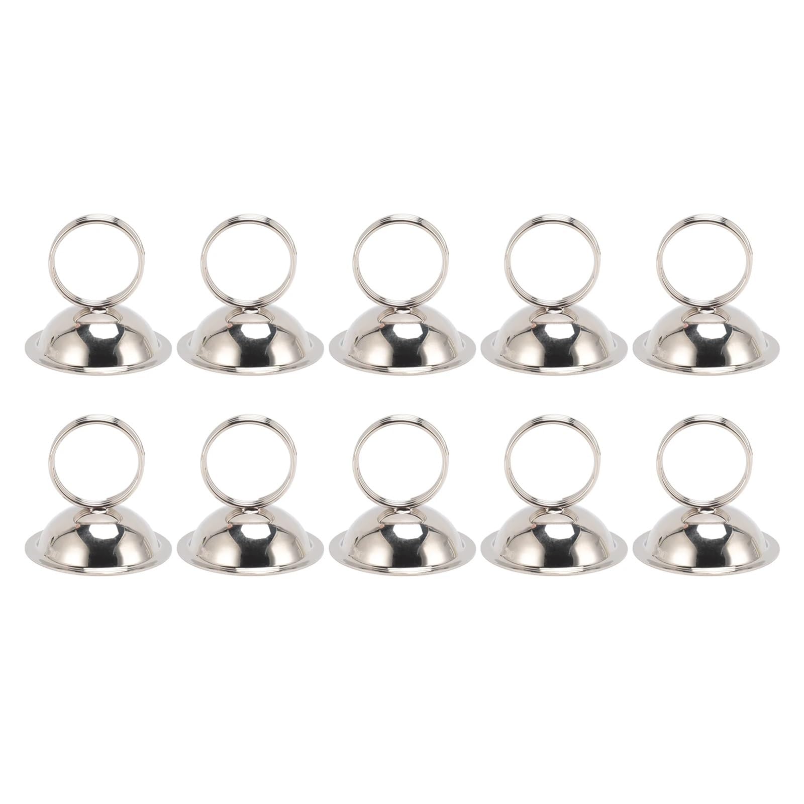 Lot de 20 supports de numéro de table en fil métallique pour photos, cartes, noms et menus (A2)