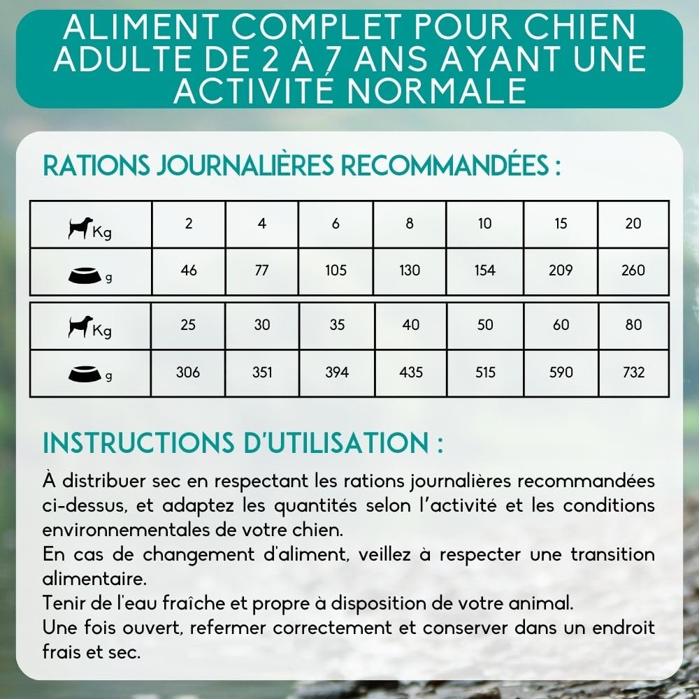 NUTRIVET - INNE Chien - Croquettes sans Céréales - Chien Adulte - Volaille - 80% d'ingrédients d'origine Animale - 12 kg