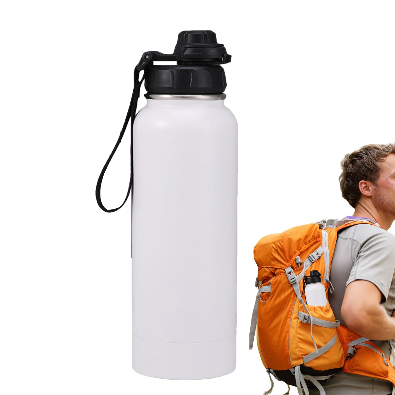Flacons de dérivation en acier inoxydable de 730ml haut de gamme avec espace secret sûr