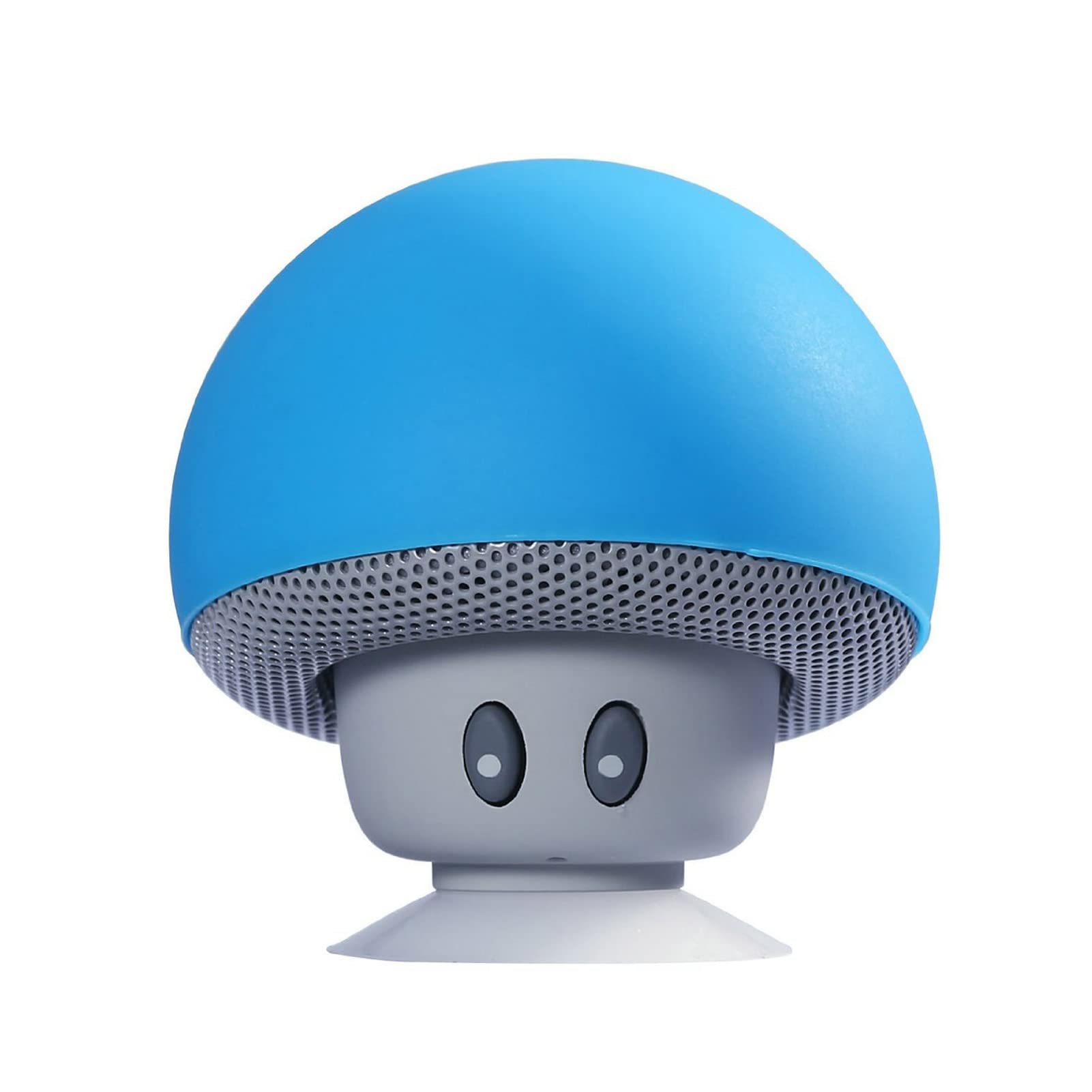 Player Mini BT Mushroom Speaker Wirelessly Portable Subwoofer with Mic Suction Cup for Pads Smartphones