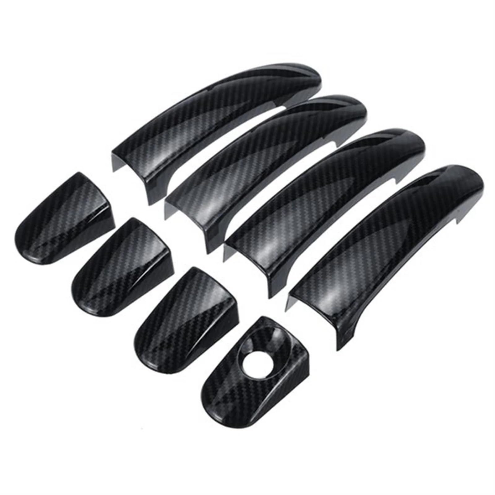 NOHEEU Car Exterior Door Handle Cover Decorative Replacement Parts for Ford for Ranger T6 MK2 PX2 2012-2018