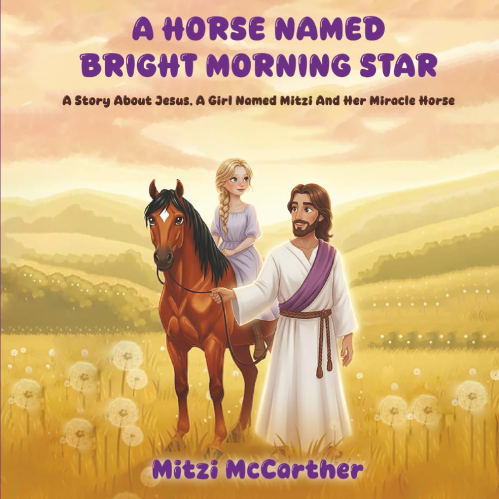 A HORSE NAMED "BRIGHT MORNING STAR": A Story About Jesus, A Girl Named Mitzi And Her Miracle Horse