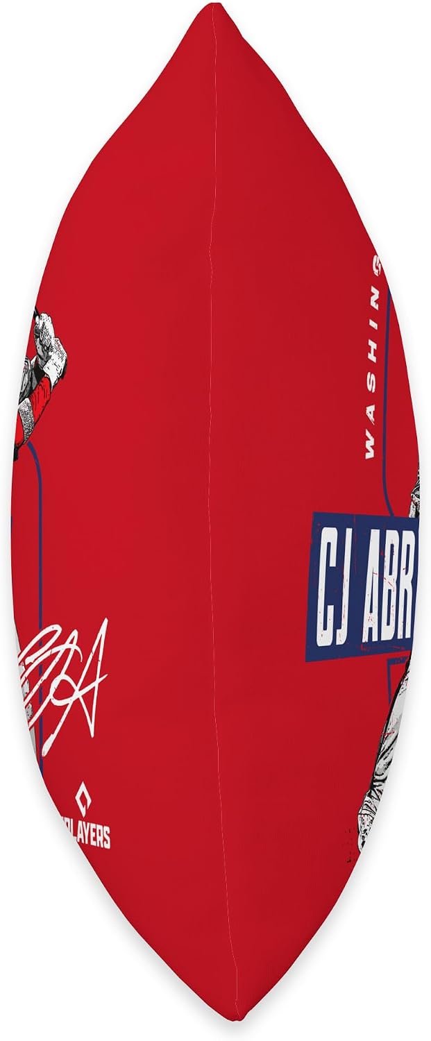 CJ Abrams | Washington MLB Baseball Players| MLBCJA201M Throw Pillow