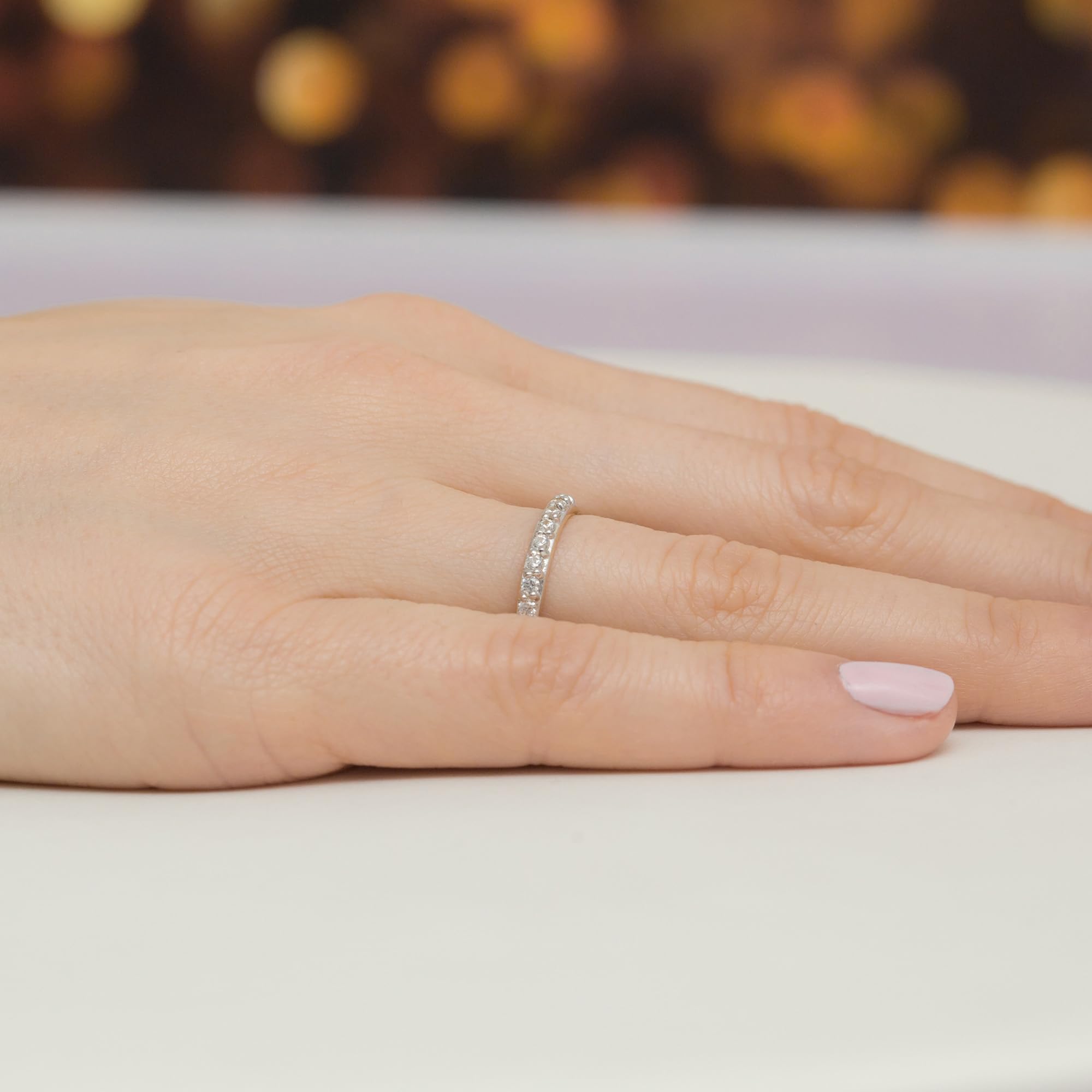 MARKO Labor-Diamantring Damen Gold 585 – Ehering/Partnerring mit 0,32 ct Diamanten – Echtgold Schmuck