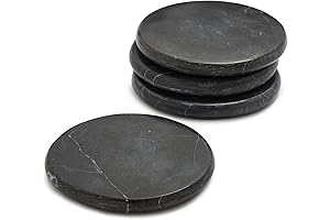 Sur La Table Marquina Marble Coasters: A Touch of Sophisticated Elegance