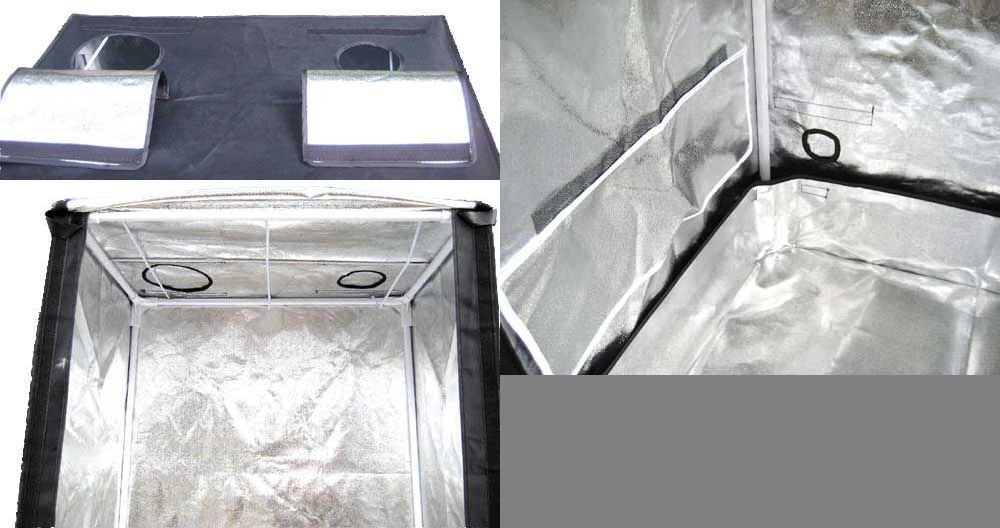 EC Grow 栽培ボックス 黒 EC Grow グロウテント グロウボックス 室内栽培 水耕栽培キット