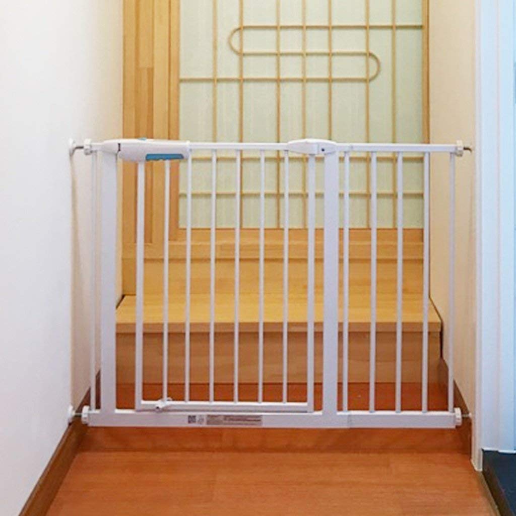 Pet Playpens Szeroki Portyk Bramka Schodowa Bramka Dla Dzieci Wytrzymała Metalowa Bramka Bezpieczeństwa Z Obsługą Jedną Ręką I Trwałością. Klatki Schodowe Montowane Ciśnieniowo/82.1-89.4Cm