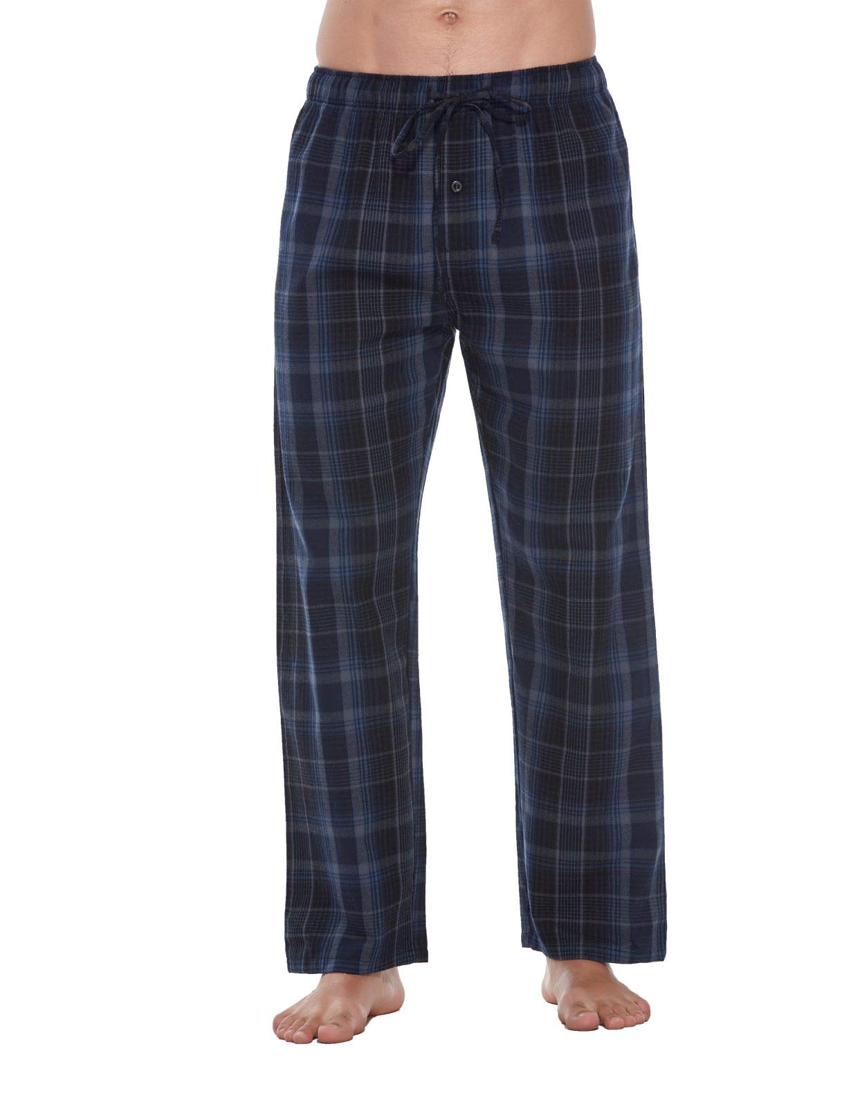 YINCMen's 100% Cotton Super Soft Flannel Pajama Pants