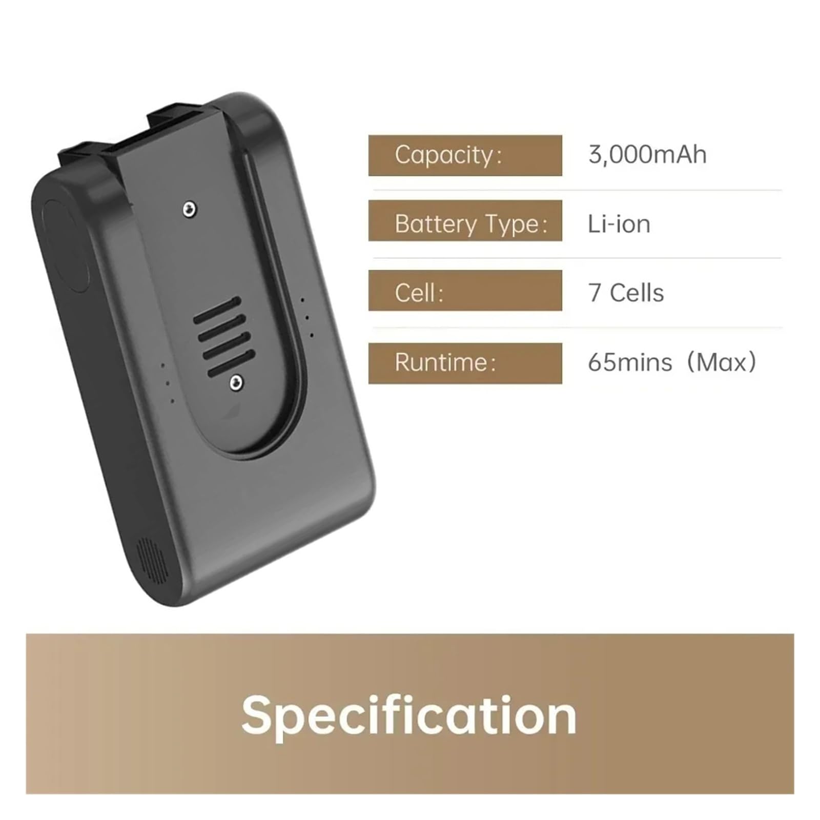 Batteria di ricambio per aspirapolvere senza fili portatile per Xiaomi Dreame T20 T10 G10 Batteria per aspirapolvere Batteria ricaricabile 509 Batteria di ricambio per aspirapolvere senza fili portatile per Xiaomi Dreame T20 T10 G10 Batteria per aspirapolvere Batteria ricaricabile 509