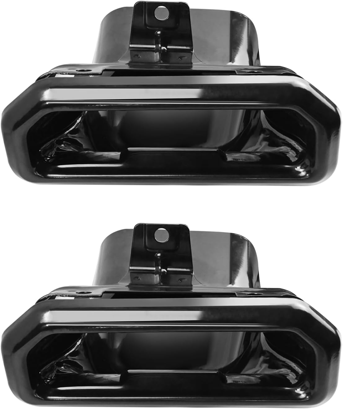 2253506 Fits for 2019-2024 Chevy: Silverado/GMC - Exhaust- Tips -Bezels- GLOSS BLACK