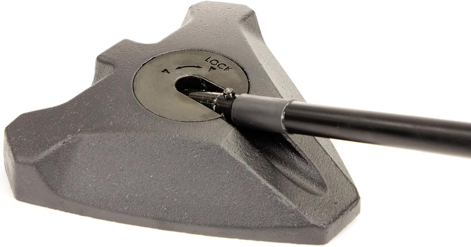 Hamilton KB800M Professional Foldable Microphone Stand, Adjustable Height up to 68.5 Inches w/Ergonomic Clutch - Bundle w/Cable