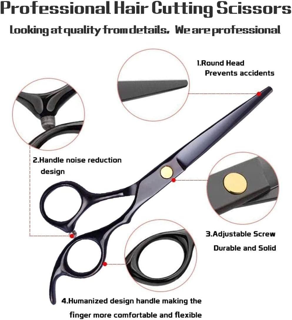 散髪 はさみ（理容鋏）忠舟 6インチ WK-60 業務用シザー 理髪はさみ