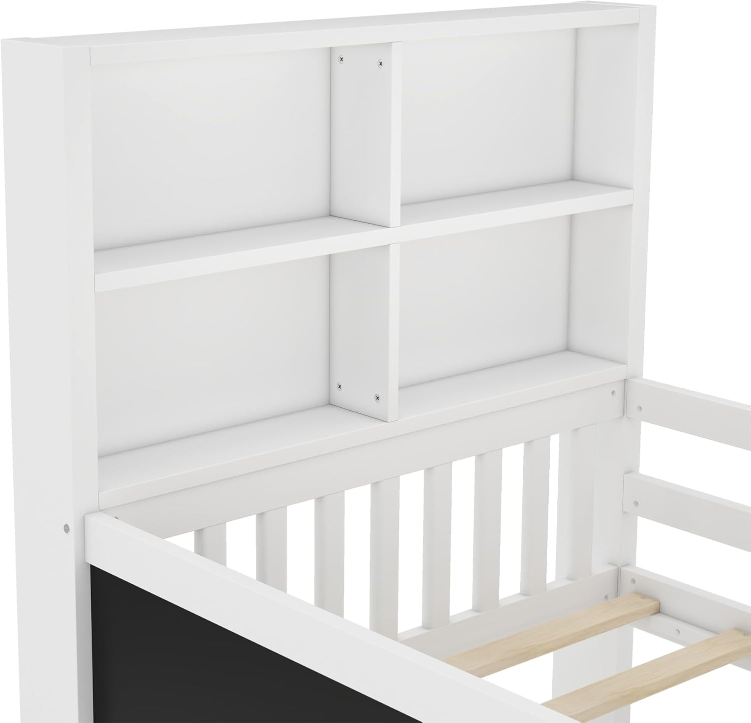 Bellemave bed with two under-bed storage drawers pulled out