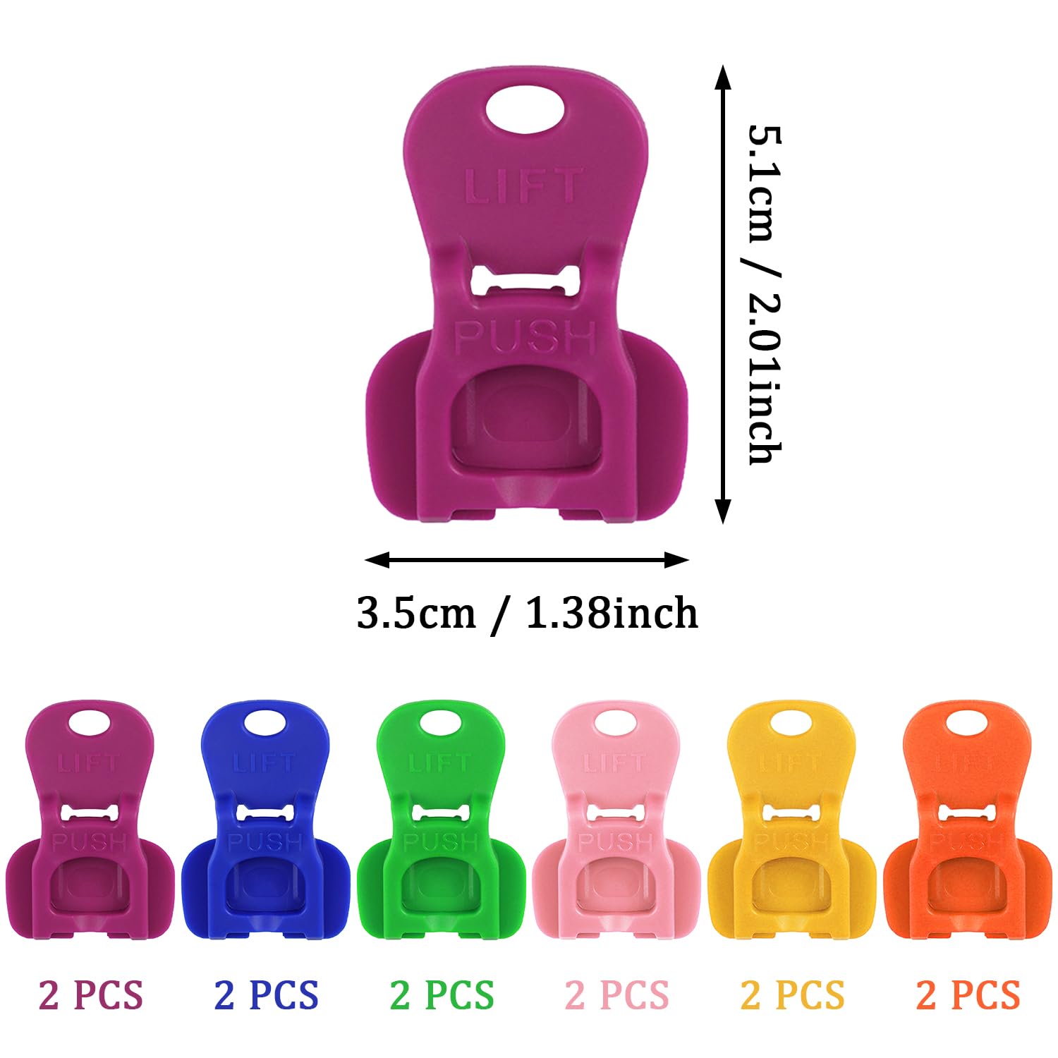 Apriscatole per Bevande 12 Pezzi, Plastica Manuale, Facile Apri Lattine, Colorata con Coperchio e Protezione