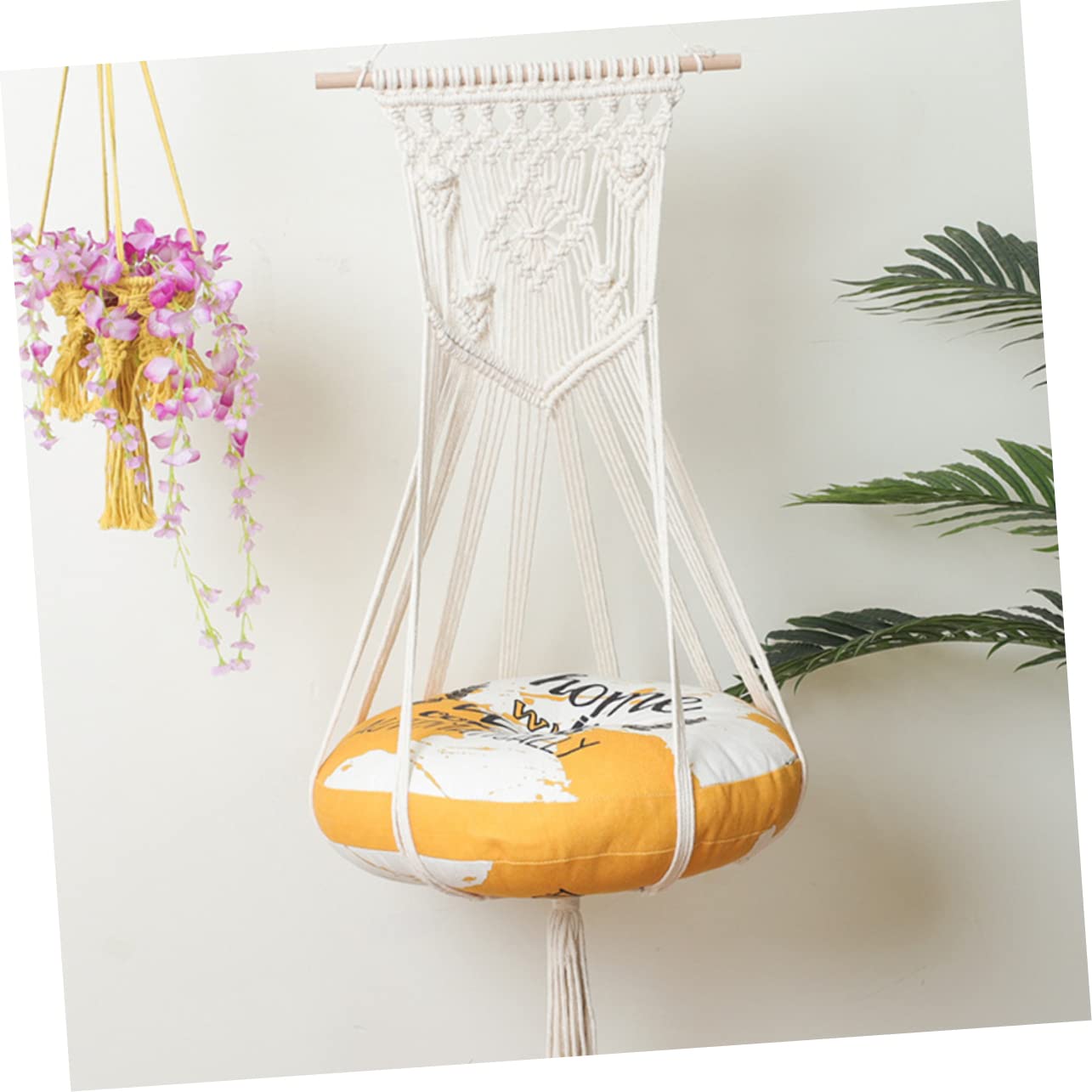 Amaca Appesa Per Gatti In Stile Bohemien - Letto Sospeso Con Nappe Per Interni Ed Esterni - Foto 7