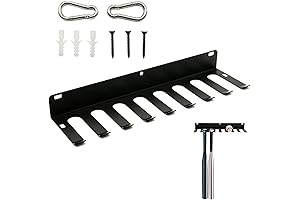 Aolamegs Baseball Bat Holder Rack - Metal Baseball Softball Bat Hanger Racks Caddy