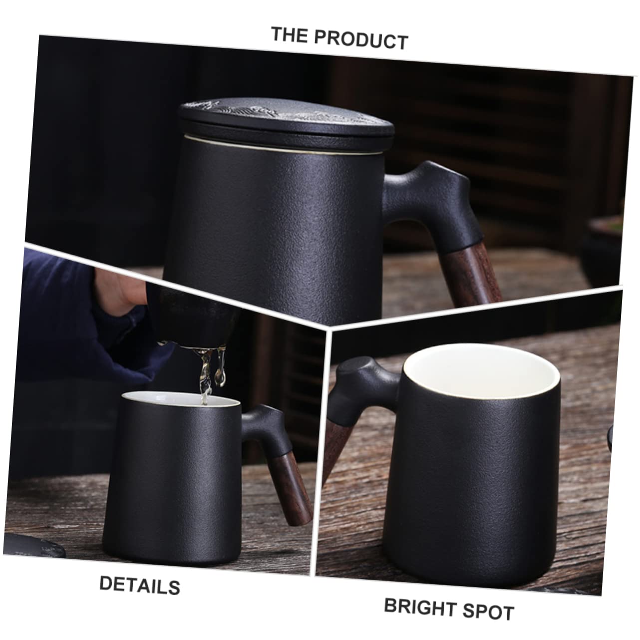 1set e Mug Per Infusione Tè Per e Casa Design e Stabile Per Tè e Bevande