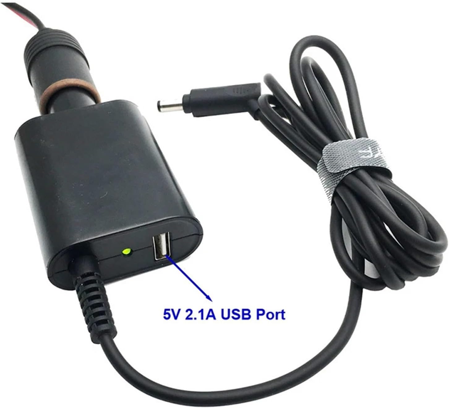 Car Charger .Compatible for Dyson V6/V8/DC59/DC62 Compact Travel Charging Adapter Vacuum Cleaner Accessories 35W 1.8m DC 12-24V