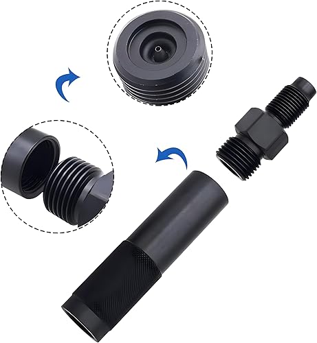 Miniatura 3 de Adaptador de cartuchos de CO2 de 0.42 oz en lugar de cápsula de Co2 de 3.10 oz o 3.17 oz, soporte de cambio rápido de CO2 compatible con Sig Sauer