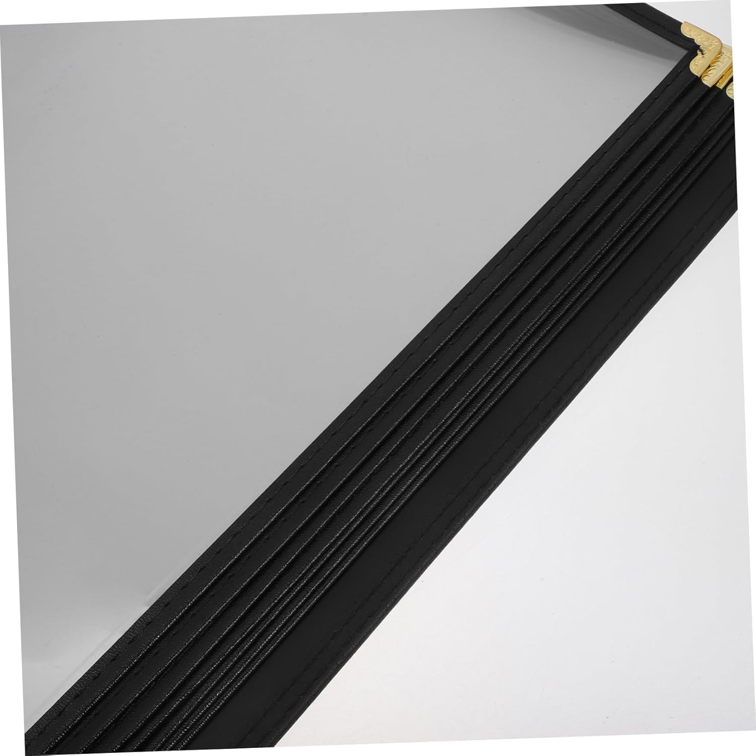 Transparent Menu for Restaurants Elegant Recipe Book Holder Visibility for Menus Drinks and Food Lists Versatile Design for Cafes Bars and Dining Environments