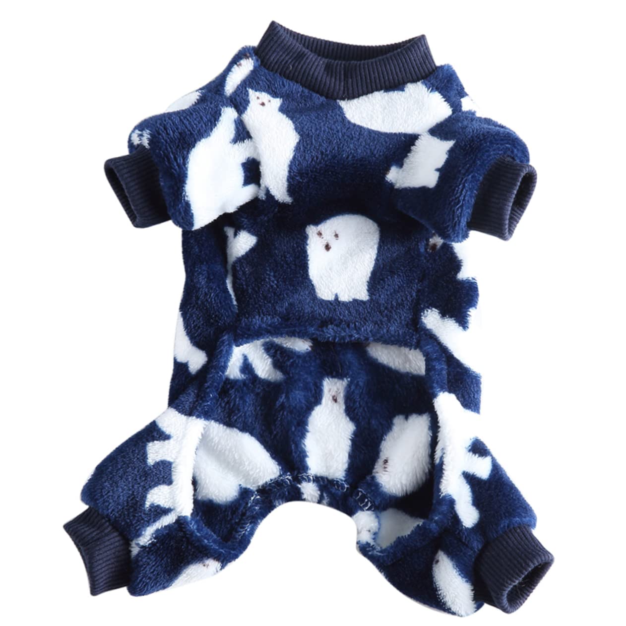 YARNOW 3 Pz Pigiama per Cani Maglione Invernale per Animali Domestici Pigiama alla Costume Caldo per Cani Cagnolino Cane Domestico Abbigliamento a Zampe Vello di Corallo