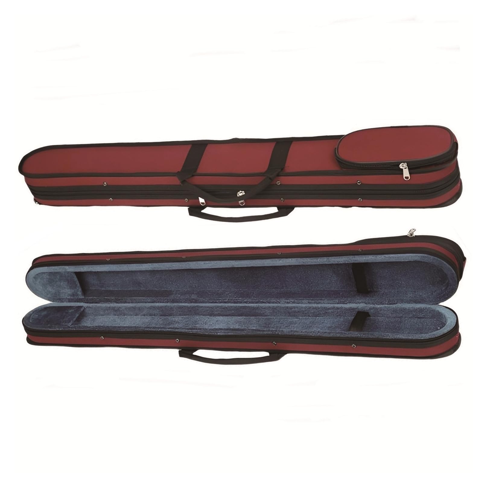 Amazon.co.jp: ZERONOWA 弓ケース 弦楽器共用 2本収納 バイオリン
