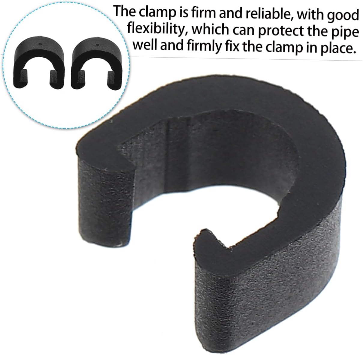 60 Pcs C-Clips for Brake Cable Housing Bike Frame Parts Bike Brake Cables Hydraulic Line Buckle Button