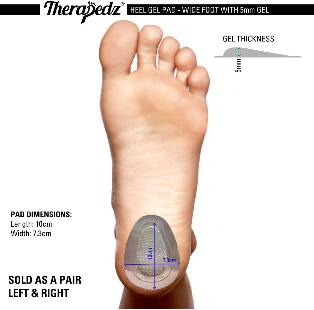 Foot Heel Gel Pads Silicone Cushion Pad Inserts High Heel Shoe Insoles Party