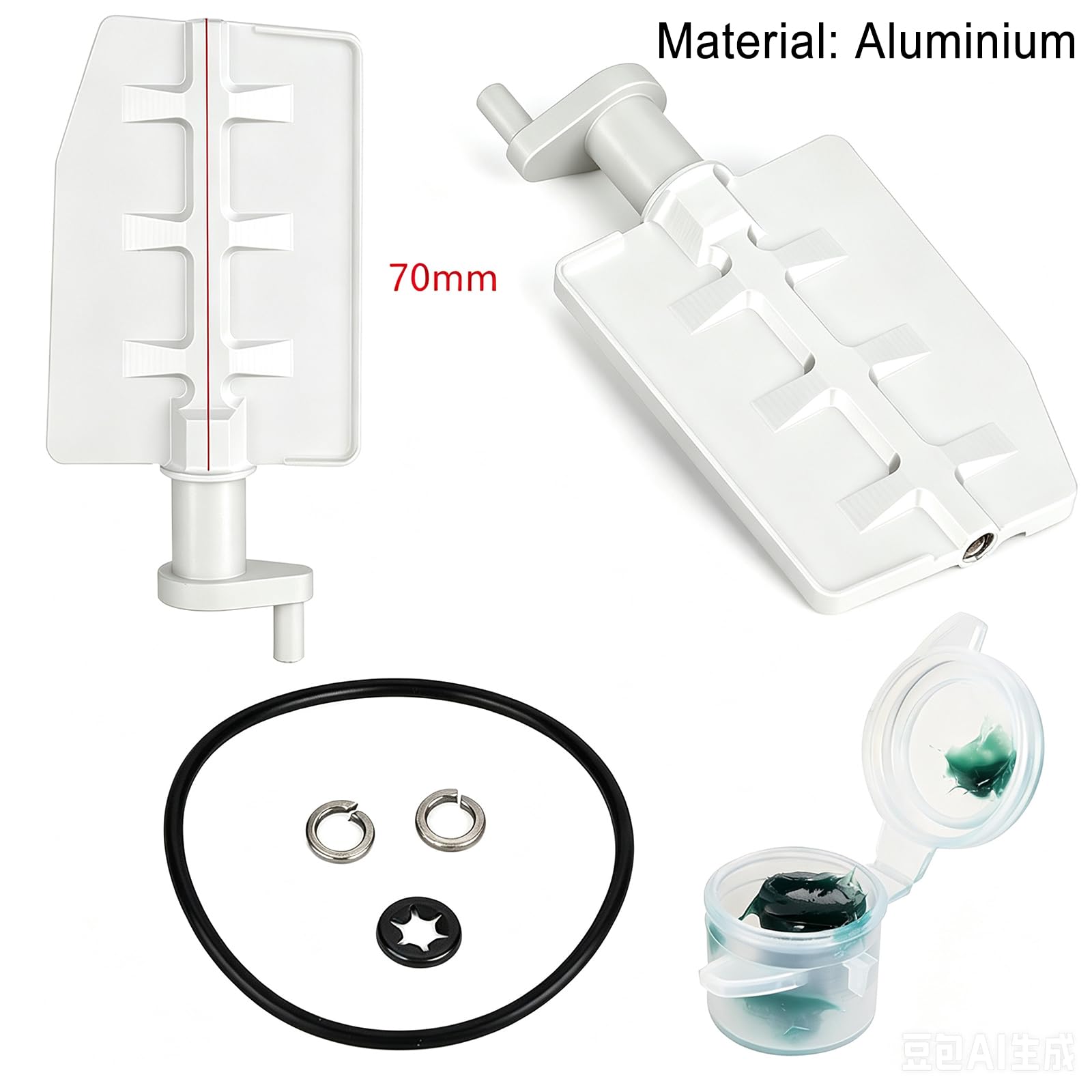 Set di Ricostruzione Valvola DISA per Auto E36 E39 E46 E53 E60 E65 E66 E83 | Lmq1698 Kit di Riparazione In Alluminio per Disco Valvola Disa di Aspirazione Motore M54 3.0 1999-2006
