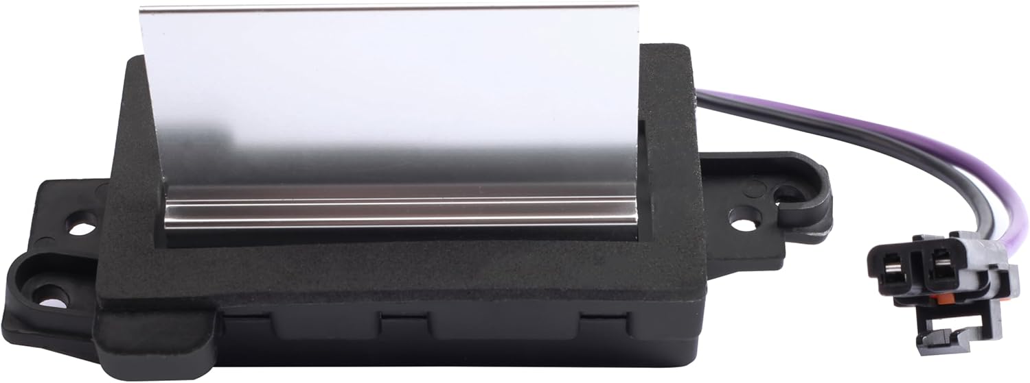 AC Blower Motor Resistor Blower Control Module,Compatible with 2003-2007 Yukon Sierra Envoy & Escalade Avalanche Suburban Tahoe Silverado Trailblazer & Bravada Rainier Ascender.OE 4P1516 89018778