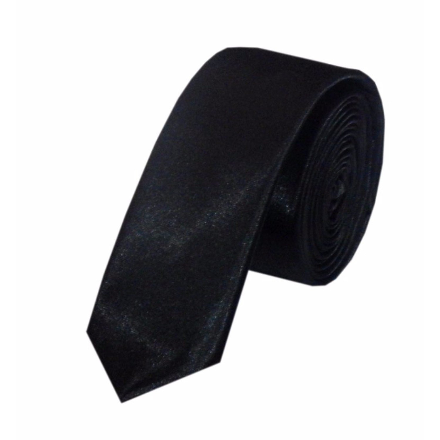 Royal Kurta Men's Navaksha Satin Thin Tie