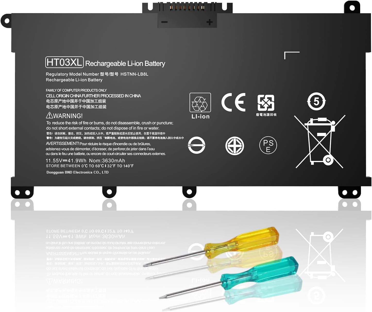 HT03XL L11119-855 Batteria per laptop HP Pavilion 14-CE 14-CF 14-CK 14-CM 14-DH 14-DK 14-DF 14-MA 14Q-CS 14Q-CY 15-CS 15-DQ 15-DA 15-DB 15-CW 17-BY 17-CA HP 240 245 250 255 G7 340 348 G5