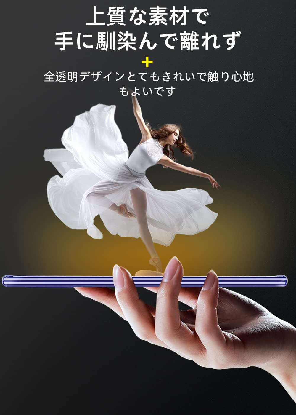 Amazon.co.jp: Xperia 1 V Case, Lens Protection, Transparent