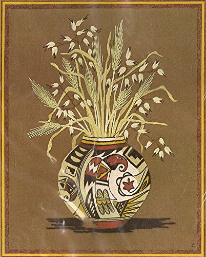 Sunset Stitchery - Indian Heritage - Vintage 1976 Embroidery Kit 16 X 20