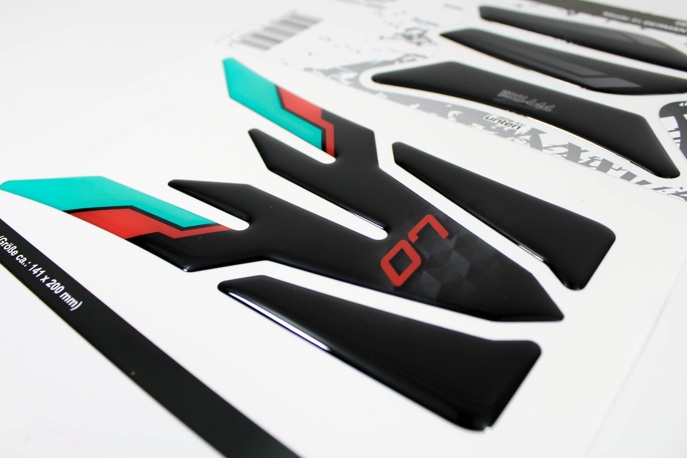 Almohadilla De Depósito BIKE-label Para Yamaha MT-07 Cyan Storm – Pegatina Resistente UV, Hecha En Alemania