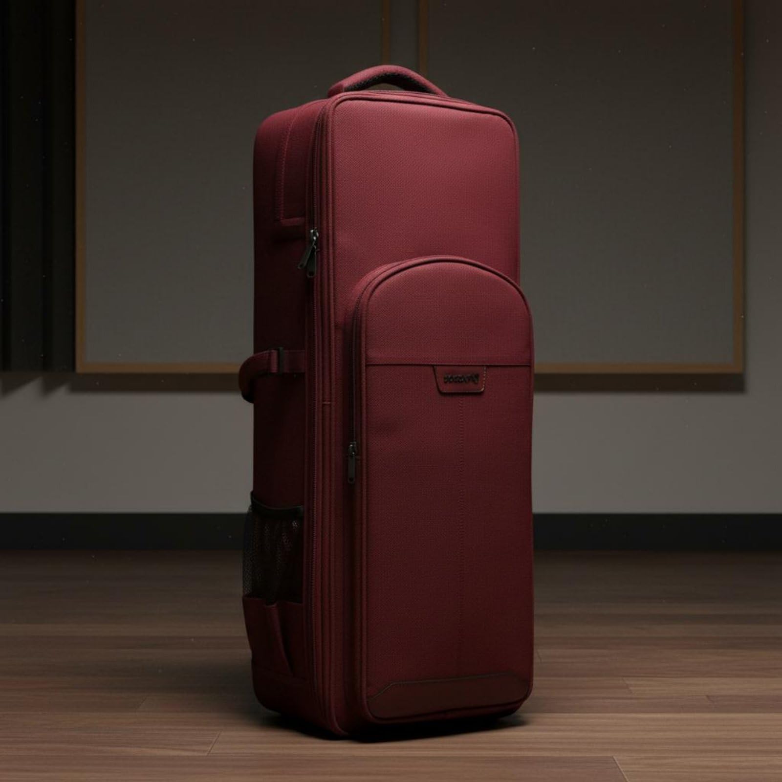 Blasinstrumente Tragetasche Elektronisches Blasinstrument Tasche Rucksack Hülle Etui mit Doppelkapazität Und Gepolstertem Aufbau für Reise Bühne Zuhause, Array, Schwarz