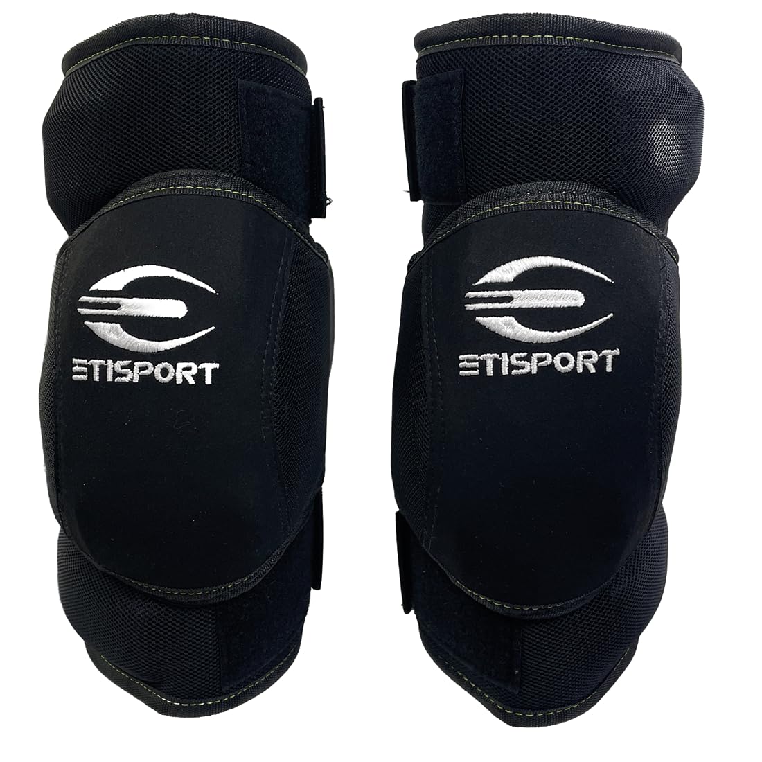 Coderas Hockey Patines con Espuma de Alta Densidad. Protección de Codos Ergonómica para Deportes de Contacto. Tallas XS-XL